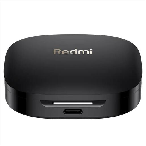 EARPHONES WIRELESS XIAOMI Redmi Buds 6 BLUETOOTH w/microphone, Night Black, BHR9251GL