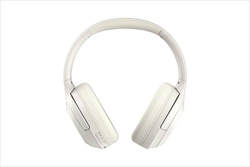 HEADPHONES WIRELESS A4TECH, Bluetooth w/microphone, Beige BH220