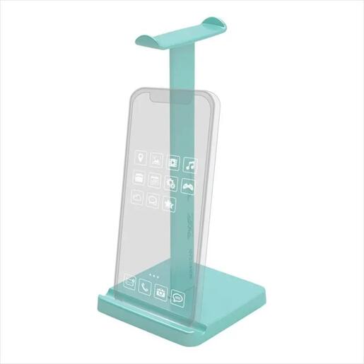 HEADPHONES STAND SONICGEAR HPX-100, mobile phone stand, ABS, MINT