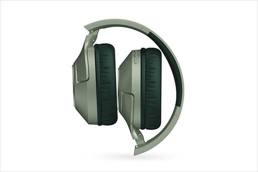 HEADPHONES WIRELESS A4TECH BH300 Bluetooth 5.3 w/microphone, Green BH300