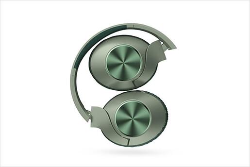 HEADPHONES WIRELESS A4TECH BH300 Bluetooth 5.3 w/microphone, Green BH300