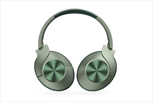 HEADPHONES WIRELESS A4TECH BH300 Bluetooth 5.3 w/microphone, Green BH300