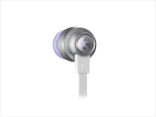 EARPHONES LOGITECH G333 Gaming WHITE 1x3.5mm +TYPE-C dongle 981-000930