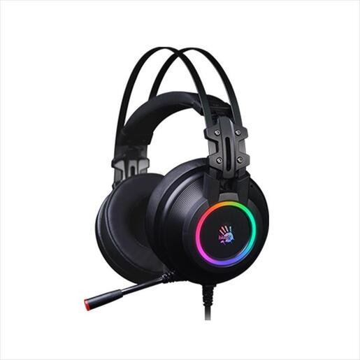 HEADPHONES G528C Bloody Gaming 7.1 virtual , RGB, black, w/mic USB