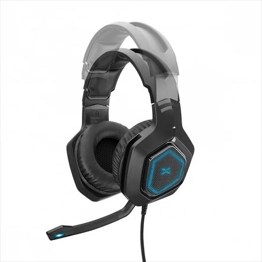 HEADPHONE NOXO APEX GAMING HEADSET, FLEXIBLE MICROPHONE, USB, VIRTUAL 7.1 SOUND, ILLUMINATED EAR CUPS AND MICROPHONE, BRAIDED CABLE