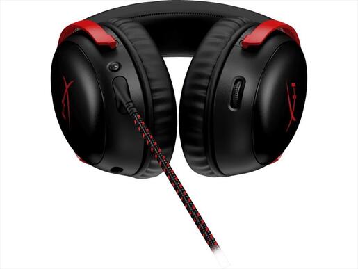 HEADPHONES HYPERX CLOUD III black/red w/microphone, 727A9AA