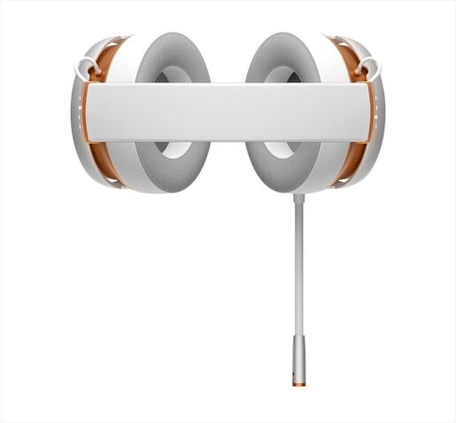 HEADPHONES DARK PROJECT Wireless (2.4GHz&BT) Gaming-Headset SONO w/Mic, 53mm neodymium driver, White/Gold