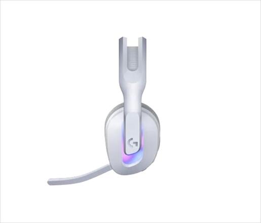 HEADPHONES LOGITECH Gaming-Headset G522 Wireless LIGHTSPEED RGB w/removable microphone 981-001550, White