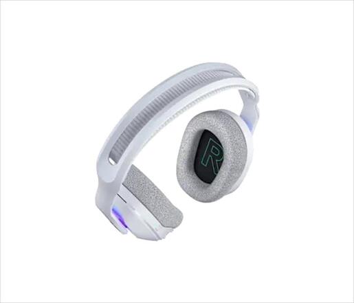 HEADPHONES LOGITECH Gaming-Headset G522 Wireless LIGHTSPEED RGB w/removable microphone 981-001550, White