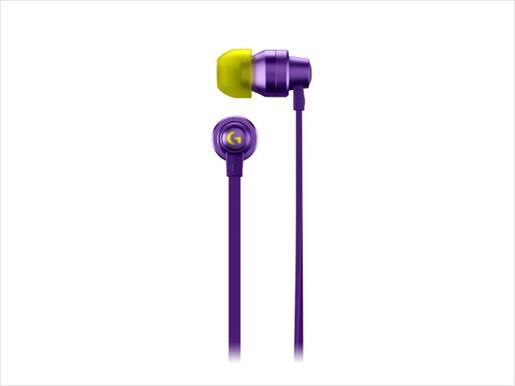 EARPHONES LOGITECH G333 Gaming PURPLE 1x3.5mm +TYPE-C dongle 981-000936