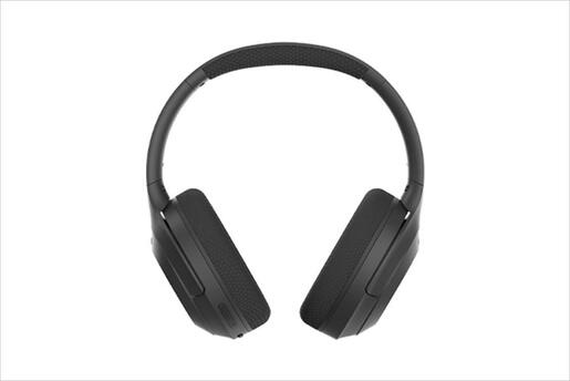 HEADPHONES WIRELESS A4TECH, Bluetooth w/microphone, Black BH220
