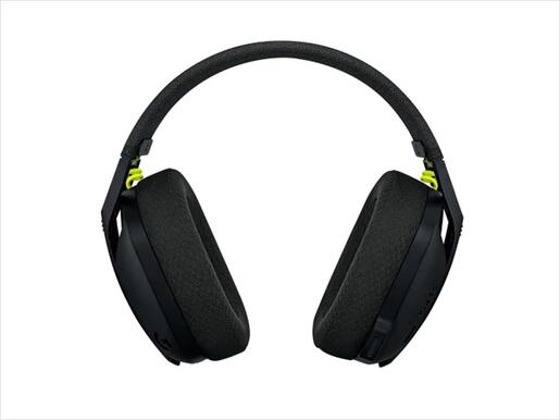 HEADPHONES LOGITECH Gaming-Headset G435 Wireless LIGHTSPEED/ Bluetooth w/microphone 981-001050, Black and Neon Yellow