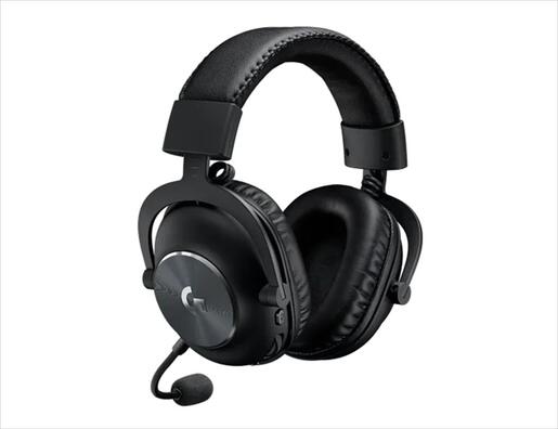 HEADPHONES LOGITECH Gaming-Headset G PRO X Black Wireless Lightspeed w/microphone  981-000907
