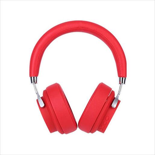 HEADPHONES WIRELESS LENOVO, Bluetooth w/microphone, Red HD800
