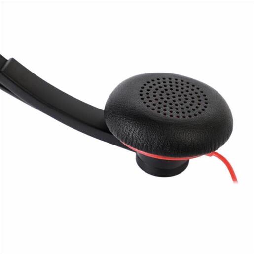 HEADPHONES ADDASOUND EPIC 512 DUO UC,w/mic BLACK