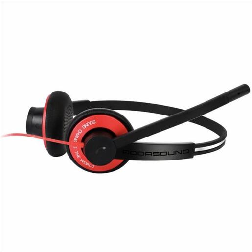 HEADPHONES ADDASOUND EPIC 512 DUO UC,w/mic BLACK