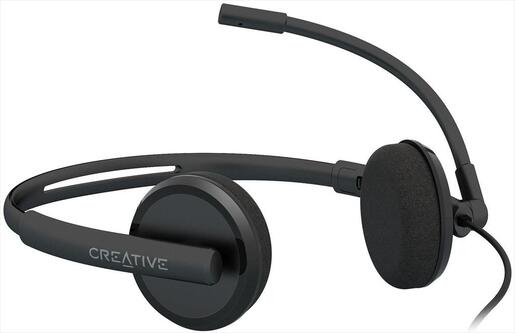HEADPHONES CREATIVE HS-220 USB w/Noise-cancelling Mic, Inline Remote, 51EF1070AA001