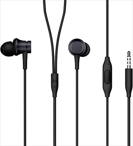 EARPHONES XIAOMI BASIC w/microphone, Black ZBW4354TY