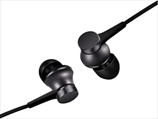 EARPHONES XIAOMI BASIC w/microphone, Black ZBW4354TY