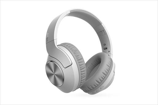 HEADPHONES WIRELESS A4TECH BH300 Bluetooth 5.3 w/microphone, White BH300