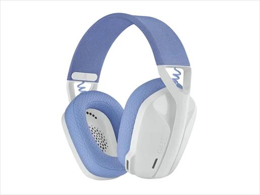 HEADPHONES LOGITECH Gaming-Headset G435 Wireless LIGHTSPEED/ Bluetooth w/microphone 981-001074, Off White and Lilac