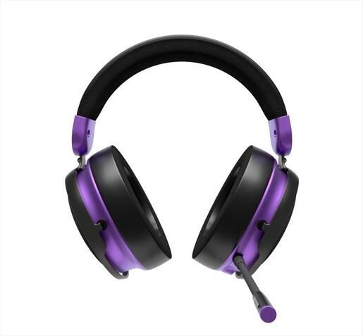 HEADPHONES DARK PROJECT Wireless (2.4GHz&BT) Gaming-Headset SONO w/Mic, 53mm neodymium driver, Black/Violet