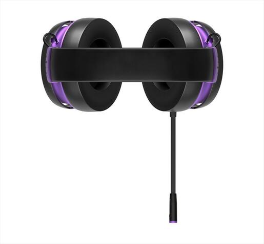 HEADPHONES DARK PROJECT Wireless (2.4GHz&BT) Gaming-Headset SONO w/Mic, 53mm neodymium driver, Black/Violet