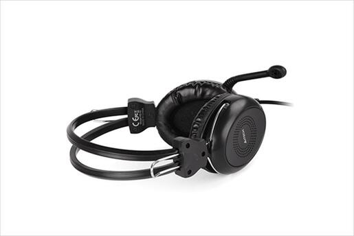 HEADPHONES A4TECH HS-30, microphone, volume control, 2x3.5mm jack