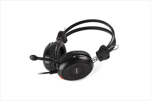 HEADPHONES A4TECH HS-30, microphone, volume control, 2x3.5mm jack