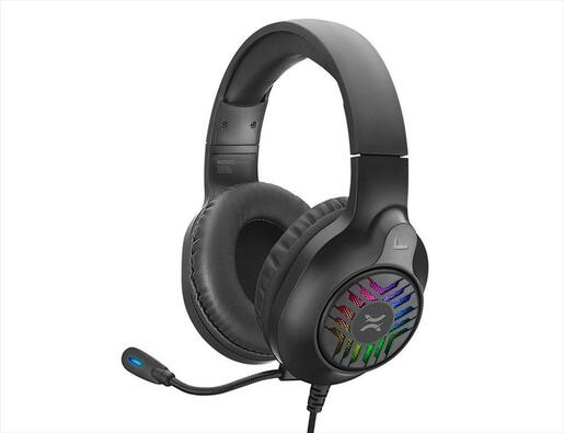HEADPHONE NOXO SKYHORN GAMING HEADSET, FLEXIBLE MICROPHONE, 2 x 3.5 mm, USB (for illumination), RGB ILLUMINATION, BRAIDED CABLE