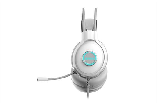 HEADPHONES A4TECH Fstyler FH300U USB-A, LED Backlit, microphone, volume control, White