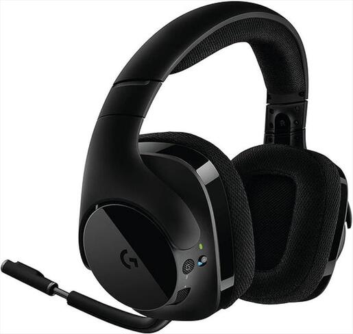 HEADPHONES LOGITECH Gaming-Headset G533 Wireless 7.1 Surround w/microphone, 981-000634