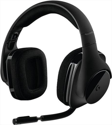 HEADPHONES LOGITECH Gaming-Headset G533 Wireless 7.1 Surround w/microphone, 981-000634