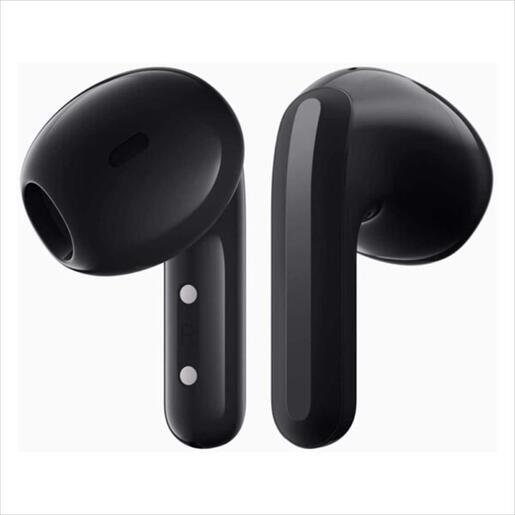 EARPHONES WIRELESS XIAOMI Redmi Buds 4 LITE BLUETOOTH w/microphone, BLACK, BHR7118GL