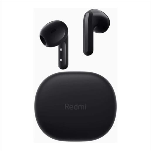 EARPHONES WIRELESS XIAOMI Redmi Buds 4 LITE BLUETOOTH w/microphone, BLACK, BHR7118GL