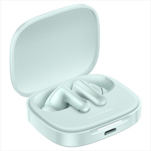 EARPHONES WIRELESS XIAOMI Redmi Buds 6 BLUETOOTH w/microphone, CORAL GREEN