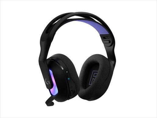 HEADPHONES LOGITECH Gaming-Headset G522 Wireless LIGHTSPEED RGB w/removable microphone 981-001544, Black