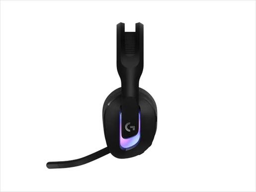 HEADPHONES LOGITECH Gaming-Headset G522 Wireless LIGHTSPEED RGB w/removable microphone 981-001544, Black