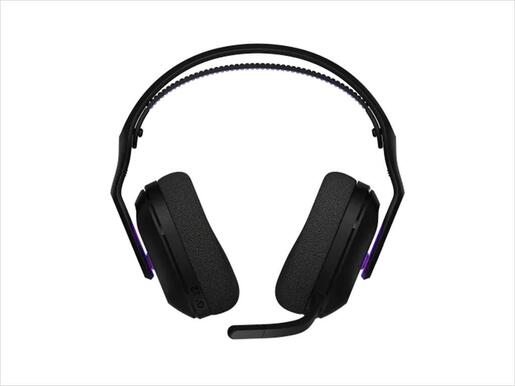 HEADPHONES LOGITECH Gaming-Headset G522 Wireless LIGHTSPEED RGB w/removable microphone 981-001544, Black