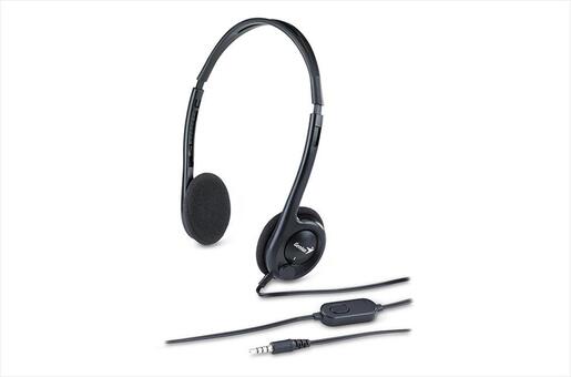HEADPHONES GENIUS HS-M200C w/microphone, 1x3.5mm jack