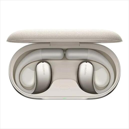EARPHONES WIRELESS XIAOMI MI OPENWEAR STEREO BLUETOOTH w/microphone, SANDSTONE BEIGE