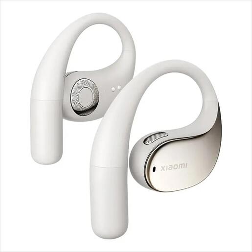 EARPHONES WIRELESS XIAOMI MI OPENWEAR STEREO BLUETOOTH w/microphone, SANDSTONE BEIGE