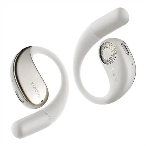 EARPHONES WIRELESS XIAOMI MI OPENWEAR STEREO BLUETOOTH w/microphone, SANDSTONE BEIGE