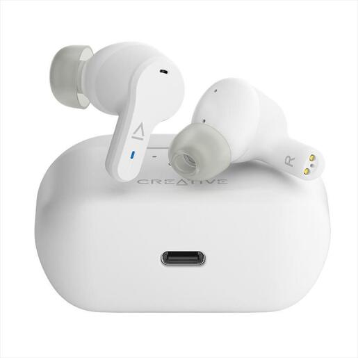 EARPHONES WIRELESS CREATIVE ZEN AIR PRO EARBUDS Bluetooth 5.3, w/microphone, white, 51EF1090AA000