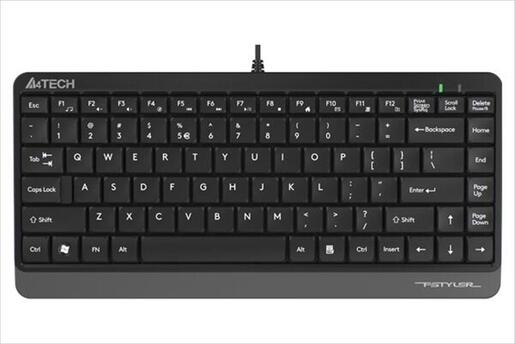 KEYBOARD WIRED USB A4TECH FSTYLER FK11 Gray, LP Keys