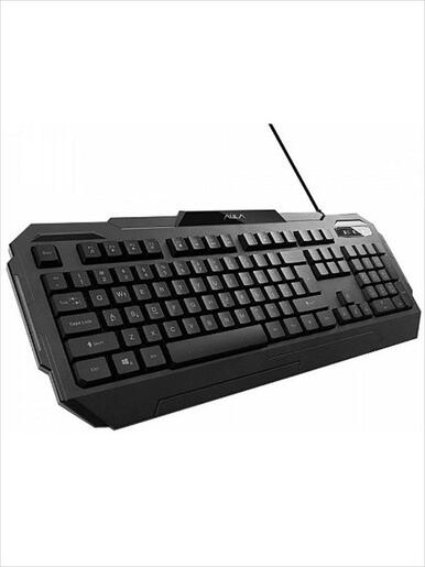 KEYBOARD WIRED USB AULA  TERMINUS Rainbow Illuminated Black, 291798