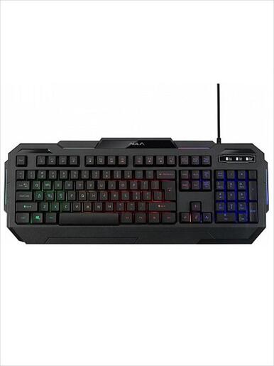 KEYBOARD WIRED USB AULA  TERMINUS Rainbow Illuminated Black, 291798