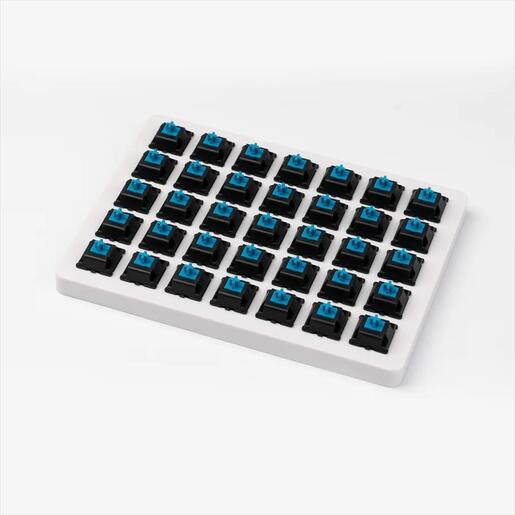 KEYBOARD SWITCH SET MECHANICAL KEYCHRON Z42 CHERRY MX BLUE (x35 pieces) Cherry/Gateron/Kailh compatible