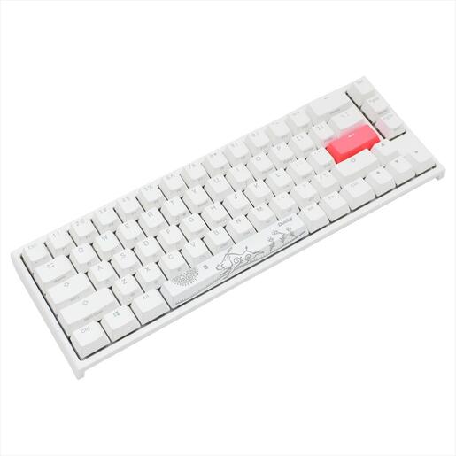 KEYBOARD MECHANICAL DUCKY ONE 2 SF RGB 65% PBT Double-shot keycaps Kailh BOX Brown, Pure White DKON1967ST-KUSPDWWTK