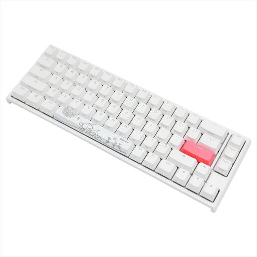 KEYBOARD MECHANICAL DUCKY ONE 2 SF RGB 65% PBT Double-shot keycaps Kailh BOX Brown, Pure White DKON1967ST-KUSPDWWTK
